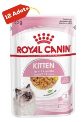 Royal Canin Kitten Jelly Yavru Kedi Konservesi 12x85gr 12li - 1