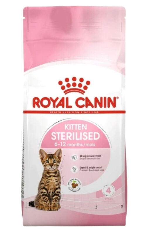 Royal Canin Kitten Sterilised Yavru Kısırlaştırılmış Kedi Maması 2 KG - 1