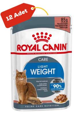 Royal Canin Light Weight Yetişkin Kedi Konservesi 12x85gr 12li - 1