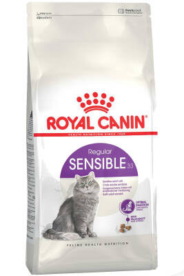 Royal Canin Sensible 33 Hassas Sindirim Sistemi olan Kediler için Yetişkin Kedi Maması 2kg - 1