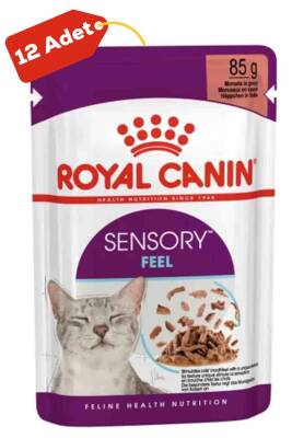 Royal Canin Sensory Feel Yetişkin Kedi Konservesi 12x 85gr 12li - 1