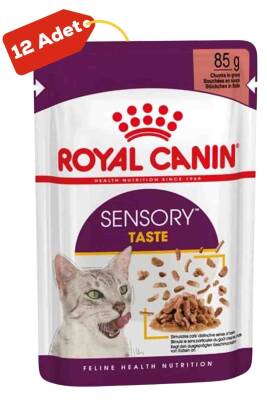 Royal Canin Sensory Taste Gravy Yetişkin Kedi Konservesi 12x85gr 12li - 1