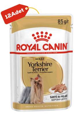 Royal Canin Yorkshire Terrier Yetişkin Köpek Konservesi 12x85gr 12li - 1