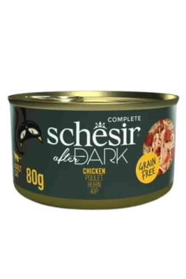 Schesir After Dark Tavuk Etli Yetişkin Kedi Konservesi 80gr - 1