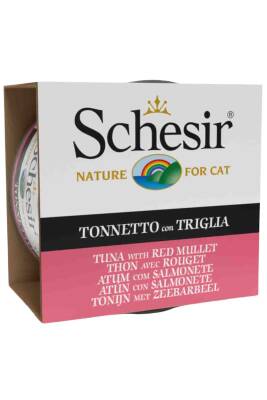 Schesir Cat Jelly Ton Balıklı ve Barbunya Balıklı Yetişkin Kedi Konservesi 85gr - 1