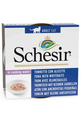 Schesir Ringa Balığı ve Pirinçli Naturel Kedi Konservesi 85gr - 1