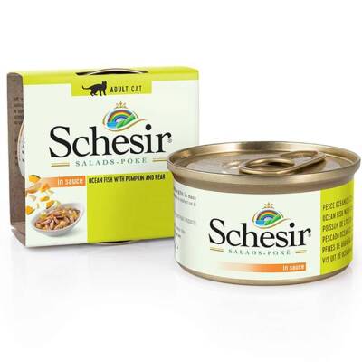 Schesir Salads Poke Denizbalığı, Balkabağı ve Armutlu Kedi Salatası 85gr - 1