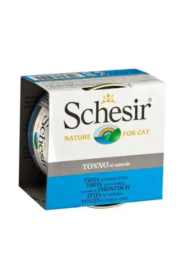 Schesir Ton Balıklı Naturel Kedi Konservesi 85gr - 1