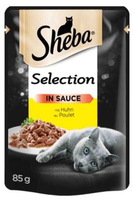 Sheba Pouch Tavuklu Yetişkin Kedi Konservesi 85gr - 1