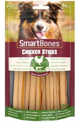 SmartBones Tavuklu Stick Köpek Ödül Çubuğu (5li) 100gr - 1