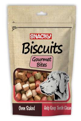 Snacky Gourmet Bites Köpek Ödül Bisküvisi 200gr - 1