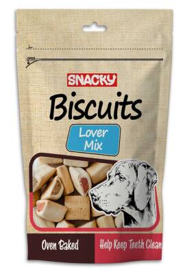 Snacky Lover Mix Köpek Ödül Bisküvisi 200gr - 1