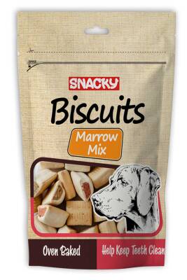 Snacky Marrow Mix Köpek Ödül Bisküvisi 200gr - 1