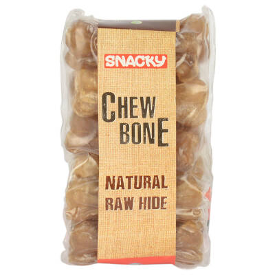 Snacky Natural Press Çiğneme Kemiği 5cm 10gr 10lu - 1