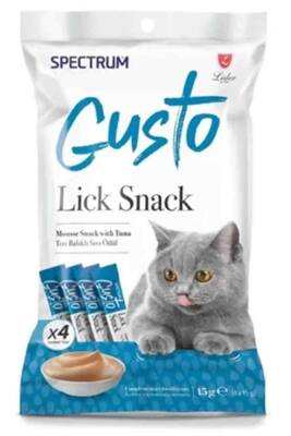 Spectrum Gusto Ton Balıklı Sıvı Kedi Ödül Maması 15gr (4lü) - 1