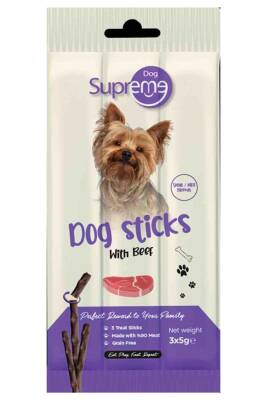 Supreme Dog Sığır Etli Ödül Çubuk 3x5gr - 1