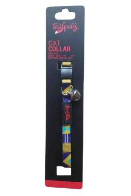 Tailpetz Cat Collar Easy & Safety Lock Flag Kedi Boyun Tasması - 1