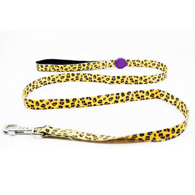 Tailpetz Match Köpek Gezdirme Kayışı 140cm/2cm (Leopard) (M) - 1