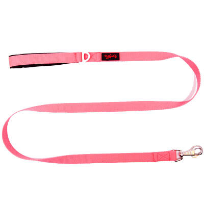 Tailpetz Match Köpek Gezdirme Kayışı 140cm/2cm (Neon Pembe) (M) - 1