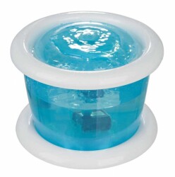 Trixie Otomatik Su Kabı 3Lt, Mavi/Beyaz - 1