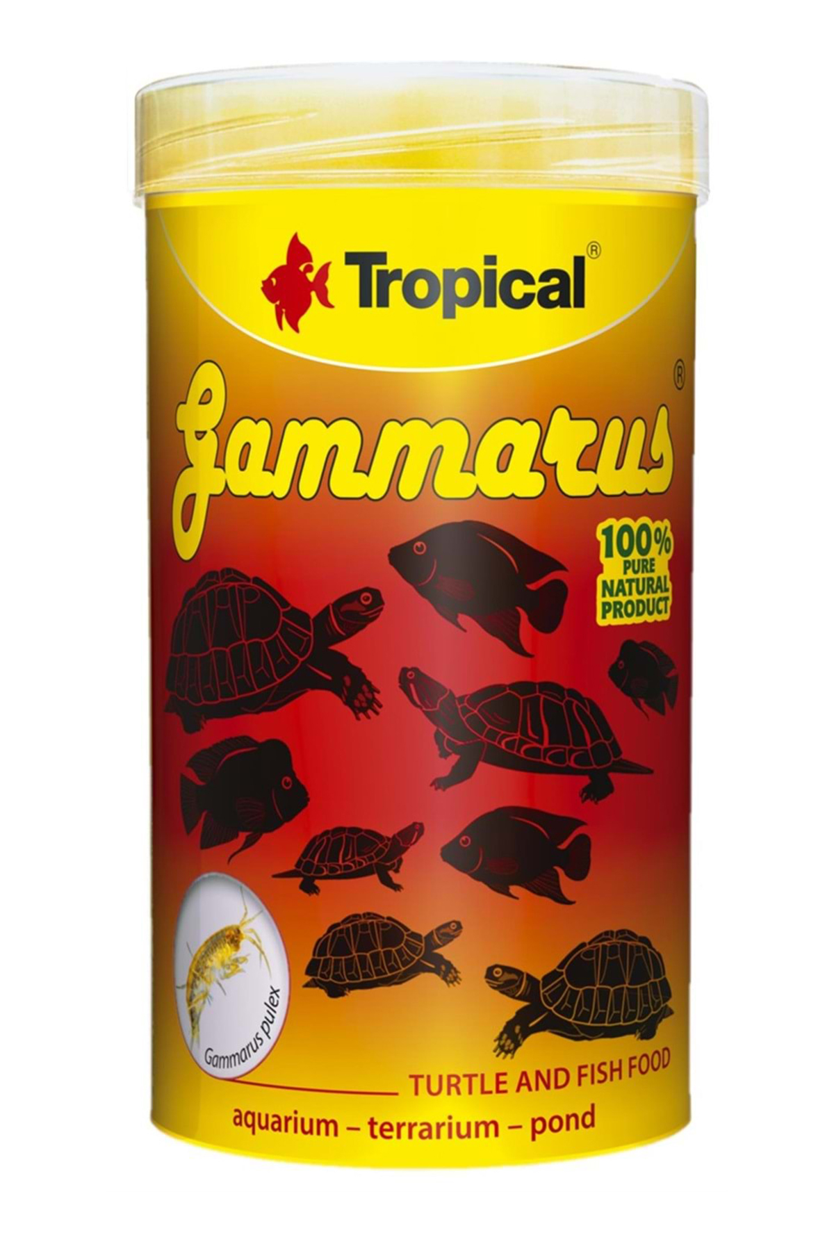 Tropical Gammarus Kaplumbağa ve Balık İçin Tatlı Su Karidesi 100ml/12gr
