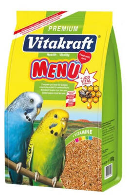 Vitakraft Menü Premium Muhabbet Kuşu Yemi 1 KG - 1