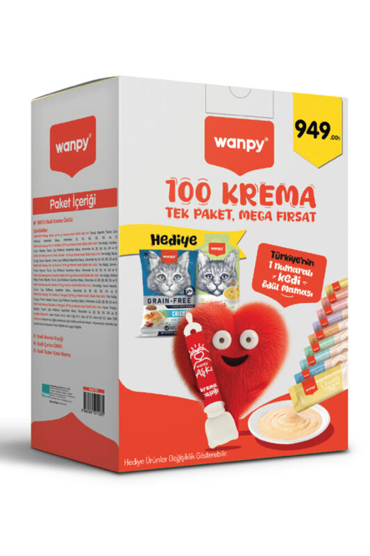 Wanpy 100'lü Mega Avantaj Krema Paketi - 1