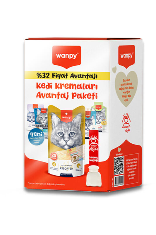 Wanpy Kedi Krema Avantaj Paketi - 1