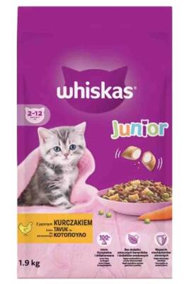 Whiskas Junior Tavuklu Yavru Kedi Maması 1,9kg - 1