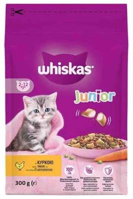 Whiskas Tavuklu Yavru Kedi Konservesi 300gr - 1