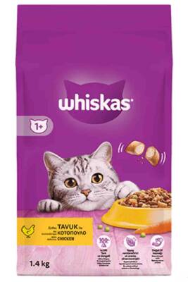 Whiskas Tavuklu Yetişkin Kedi Maması 1,4kg - 1