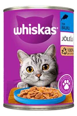 Whiskas Ton Balıklı Yetişkin Kedi Konservesi 400gr - 1