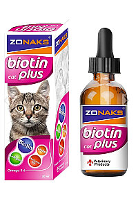 Zonaks Biotin Plus Cat 50ml (Tüy Dökümü Önleyici) - ZONAKS